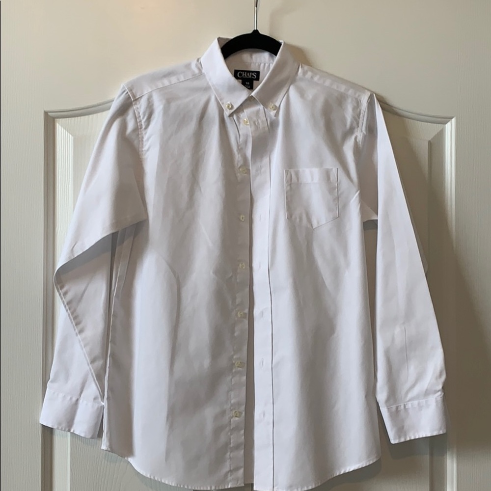 CHAPS White Button Down Shirt